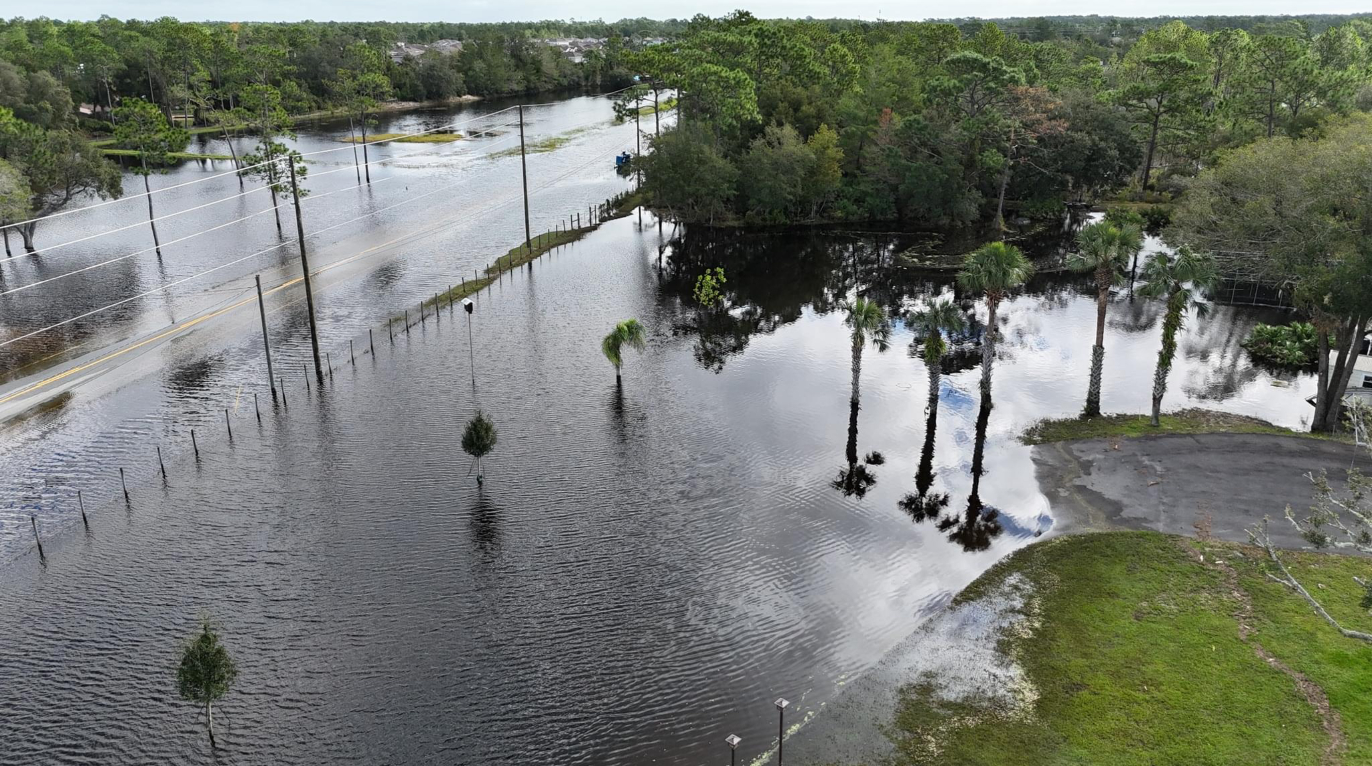 Example flood photo from Volusia County resident